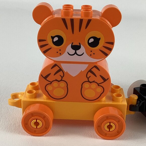 Lego Duplo Animal Train Preschool Building Toy Panda Bear Tiger Elephant Giraffe - Picture 2 of 9